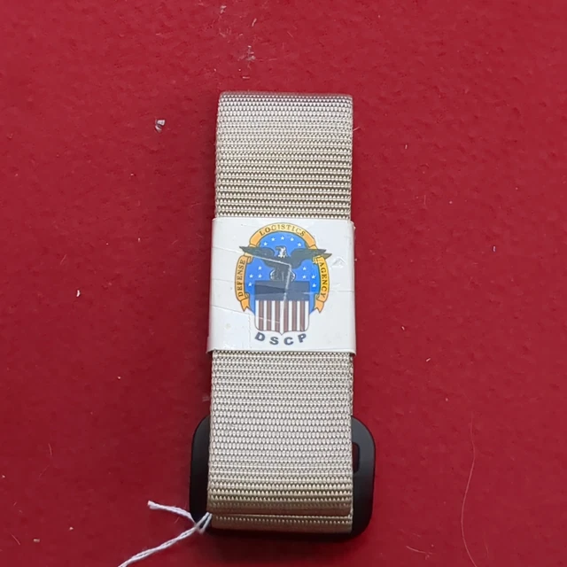 USGI SZ. 46. 499 Sand Lightweight Rigger Belt (MH617)