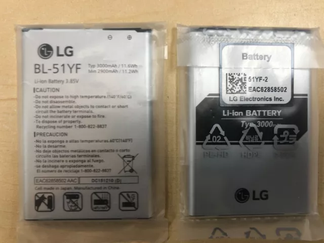 NEW OEM LG BL-51YF Battery for LG G4 H815 H811 H810 VS986 VS999 US991 LS991 NEW