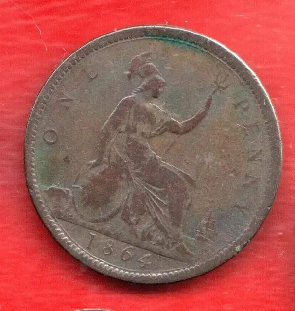 Great Britain  Penny 1864