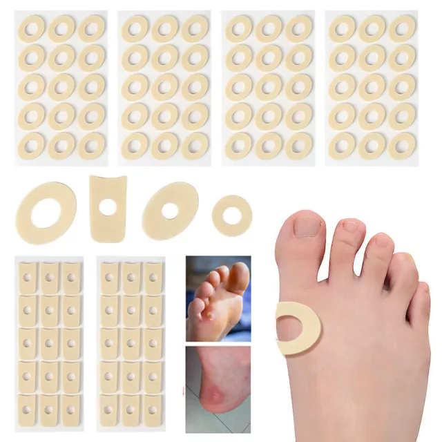 Shoes Heel Pad Callus Cushions Bunion Toe Foot Protectors Pads Foam Round