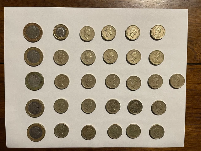 United Kingdom 36 Pounds All Coins (Great Britain)