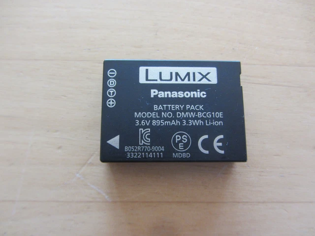 2 Batterie DMW-BCG10 + Caricatore Doppio USB | Compatibile Con Lumix DMC-TZ7, TZ10, TZ18, Leica V-Lux20 E Altri - 4