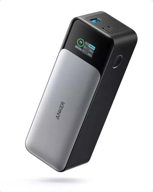 Anker Powerbank 24000mAh USB-C externer Akku PowerCore 24K 3-port Für iPhone 14
