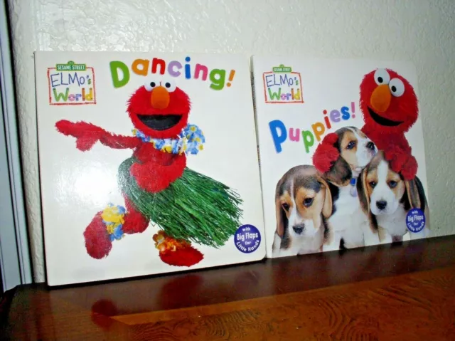 Sesame Street Elmo's World: Dancing & Puppies Board Books