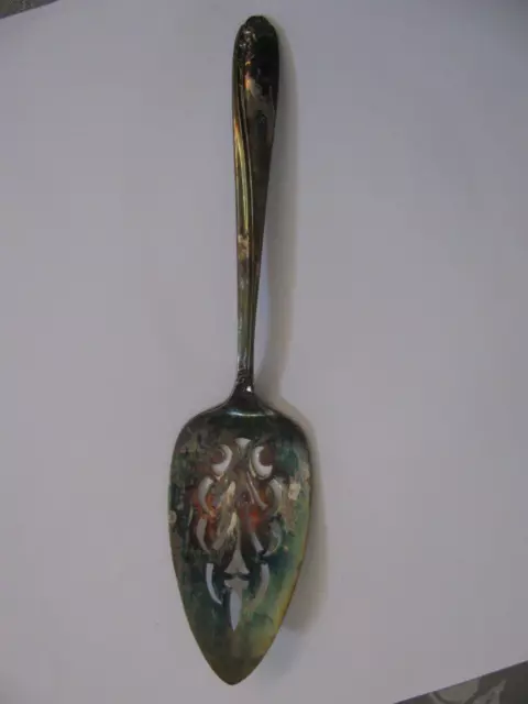 Wm Rogers Mfg Co Silverplated  Pie Cake Dessert Pastry Server