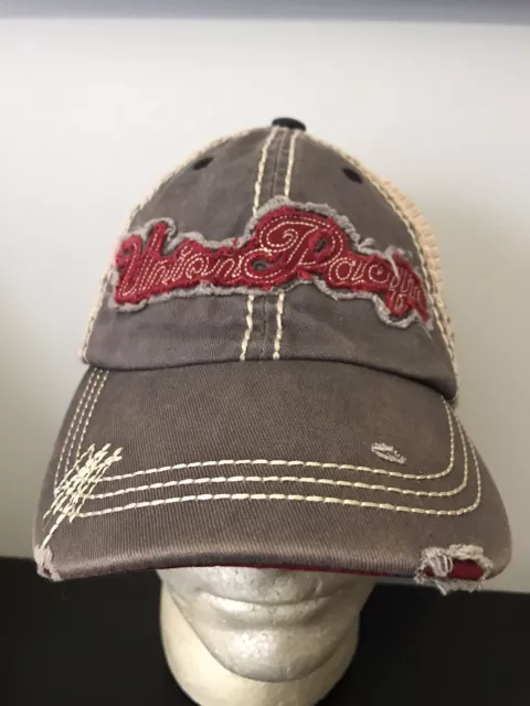 UNION PACIFIC 1862 RAILWAY RAILROAD Trucker Hat Baseball Cap Vintage Lid