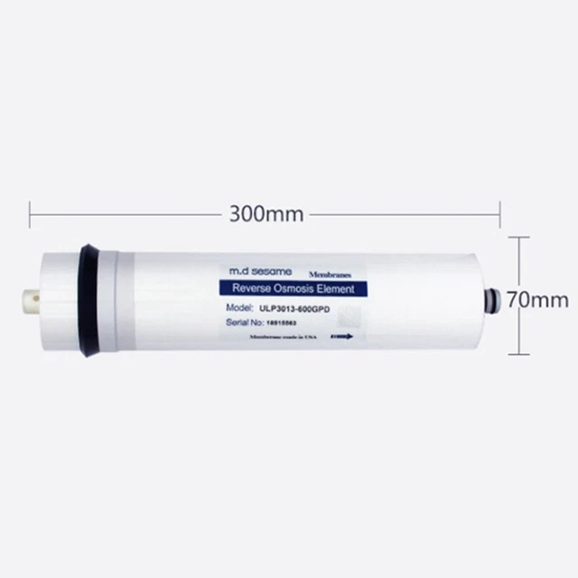 LZH FILTER Membrane Osmose Inverse 3012-300G - 2 Pack, Pour Purificateur Eau Ro, NSF/ANSI 58