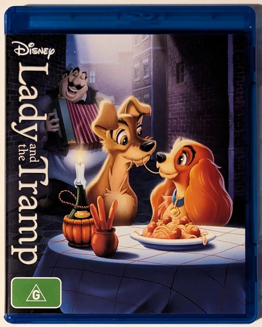 LADY AND THE Tramp (Blu-ray, 1955) Disney [Region Free]