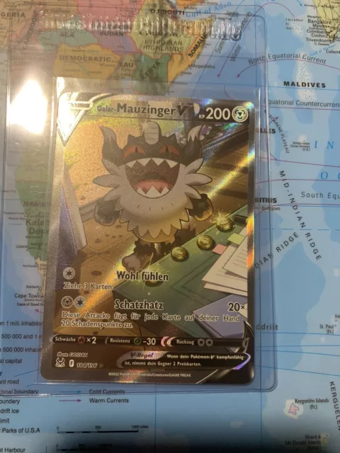 Pokemon Galar-Mauzinger V Alternative Art | Deutsch 184/196 Verlorener Ursprung