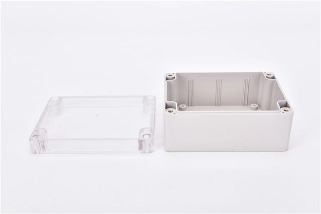 WATERPROOF 115*90*55MM CLEAR Cover Plastic Electronic Project Box ...