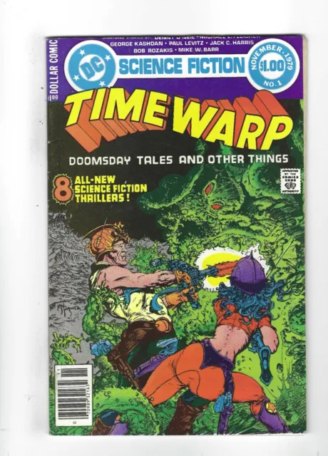 Time Warp #1   Mike Kaluta cover, Steve Ditko art, 7.5 VF-, 1979 DC