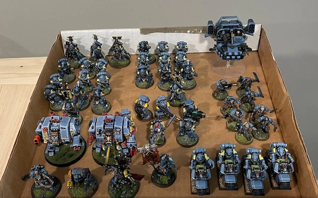 Space Wolves Firstborn Army 1 - Warhammer 40k - Beautifully Painted Space Wolves Firstborn Army 1 - Warhammer 40k - Beautifully Painted
