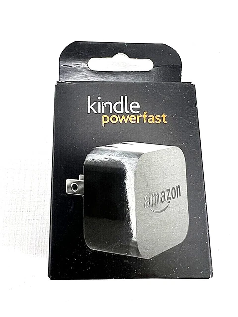 Kindle PowerFast  9W Adapter with folding prongs,  UPC #814916017188