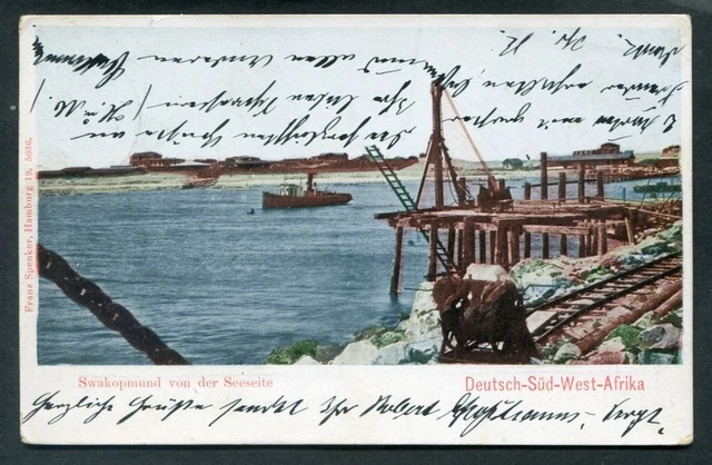 DSWA 1906 AK SWAKOPMUND von SEESEITE (L8223