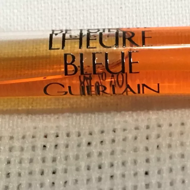 Vintage L’Heure Bleue Guerlain PARFUM DE TOILETTE Mini Micro 2ml .07 FL. OZ.