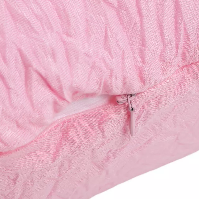 Pregnancy Pillows J Shaped Pink Relieve Abdomen Pressure High Elasticity