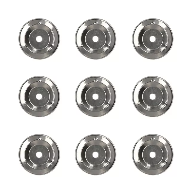 50pcs Tambourine Bell  Jingle Bell Stainless Steel for Handbell N7U4