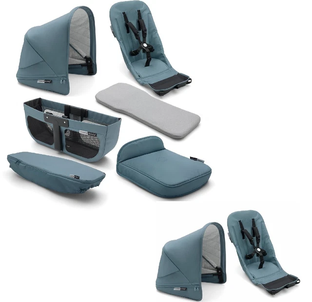 NEW Bugaboo Donkey 2 Duo Fabric Set + Bugaboo Donkey 2 Style Set - Track NEW Bugaboo Donkey 2 Duo Fabric Set + Bugaboo Donkey 2 Style Set - Track