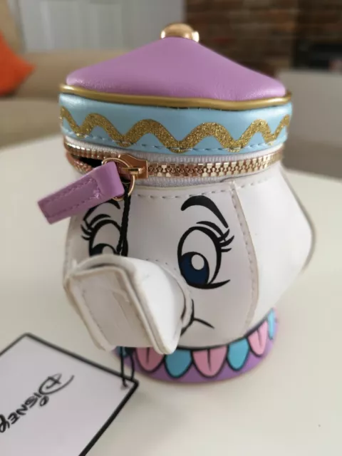 Primark Mrs Potts Coin Purse Disney Teapot Beauty & The Beast - See Details
