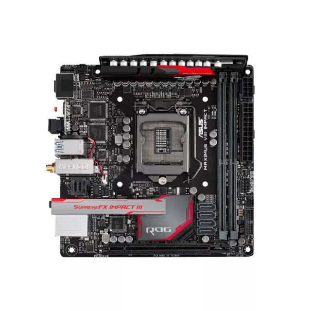 ASUS ROG MAXIMUS VIII IMPACT Motherboard Intel Z170 LGA 1151 DDR4 Mini-ITX HDMI