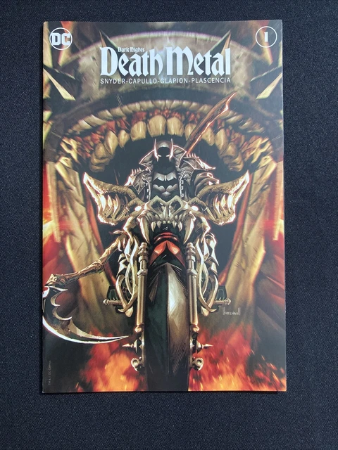 Dark Nights Death Metal 1 NM Kael Ngu Exclusive Variant Unknown Comics