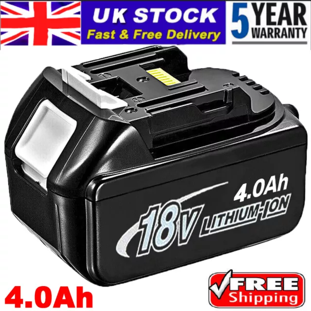 18 Volt Battery for makita bl1840 bl1860b 18v 6ah lxt li-ion battery pack 4.0ah