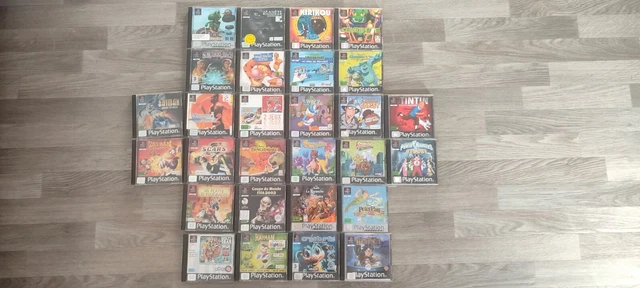 Gros Lot Jeux PlayStation 1 - Worms, Star Wars, Xena, Descent - Format PAL