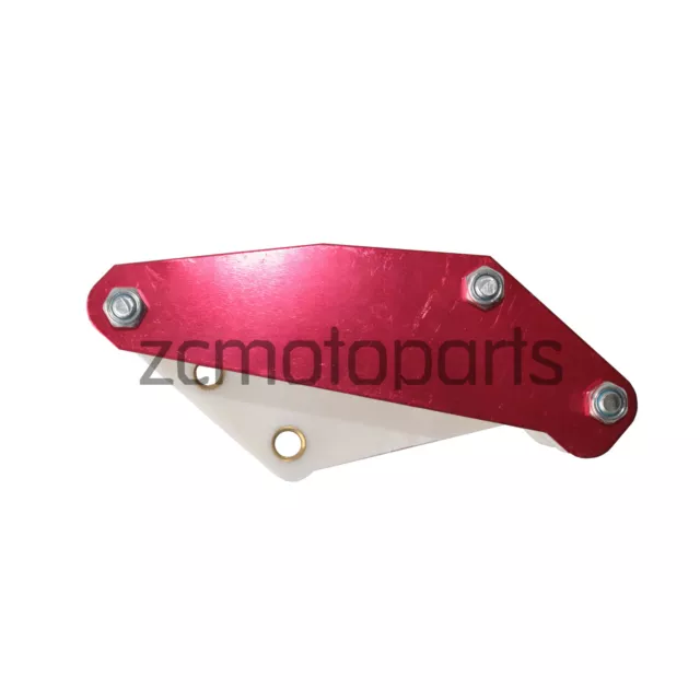 Red Chain Guard Guide 50cc 110cc 125 150 250cc Dirt Pit Bike Honda XR CRF 50 70 3