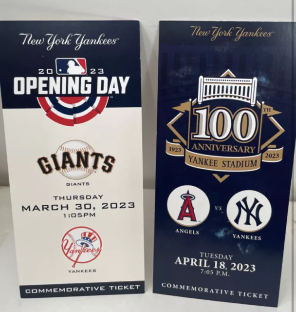Yankees Opening Day 2025 Tickets Sean Jose
