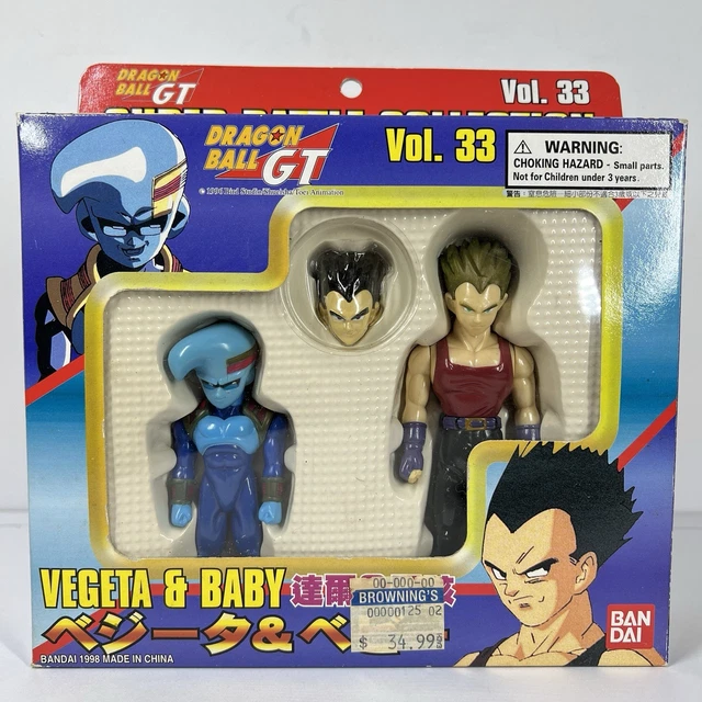 ドラゴンボールGTスーパーバトルコレクションVOL.33 ベビー&ベジータ Dragon Ball GT Super Battle Collection Vol. 33 Vegeta & Baby