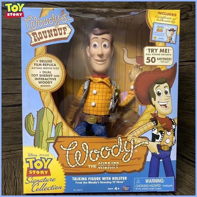 TOY STORY PULL String Woody Interactive Talking Action Figure Doll 45cm ...