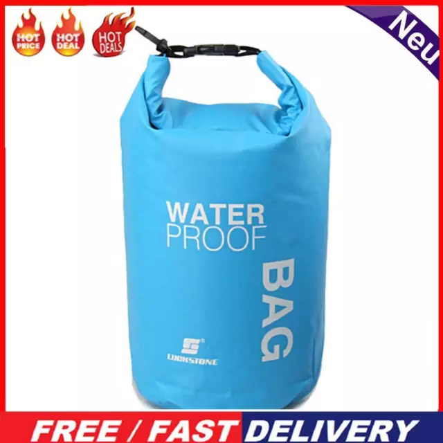 3Pcs 2L Sports Waterproof Dry Bag Backpack Floating Boating Kayaking Camping