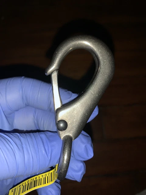 ⛓CAMPBELL-ROUND SWIVEL EYE BOLT SNAP(QUICK) stainless steel  3/4”  190lbs🔗