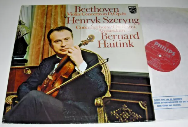 Philips 6500 531 *BEETHOVEN* Violin Concerto *SZERYNG* *HAITINK*