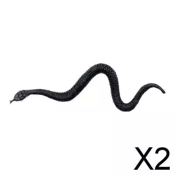 2X Snake Model Toy Educational Toys Practical Jokes Prop Scary Creepy Snake Toy