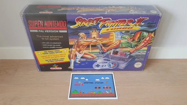 [SNES] CONSOLE SUPER Nintendo Street Fighter Ii (2) Turbo Variant (Pal ...