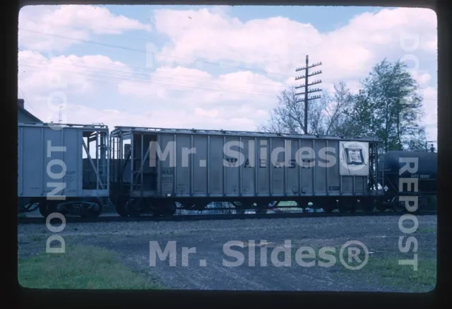 Original Slide Freight WAB WABASH Friction Bearing Covered Hopper 31515 In 1969