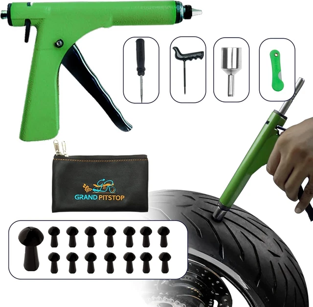 Kit De Réparation Crevaison Pneus Auto Et Moto – Parches Set, Neuf, G-2434