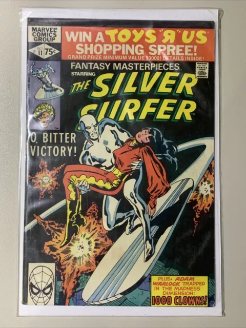 Silver Surfer: Fantasy Masterpieces. #11. Adam Warlock. 1980. Marvel Comics.