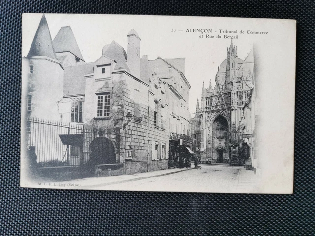 CPA 61 ALENCON - Tribunal de Commerce et Rue du Bercail