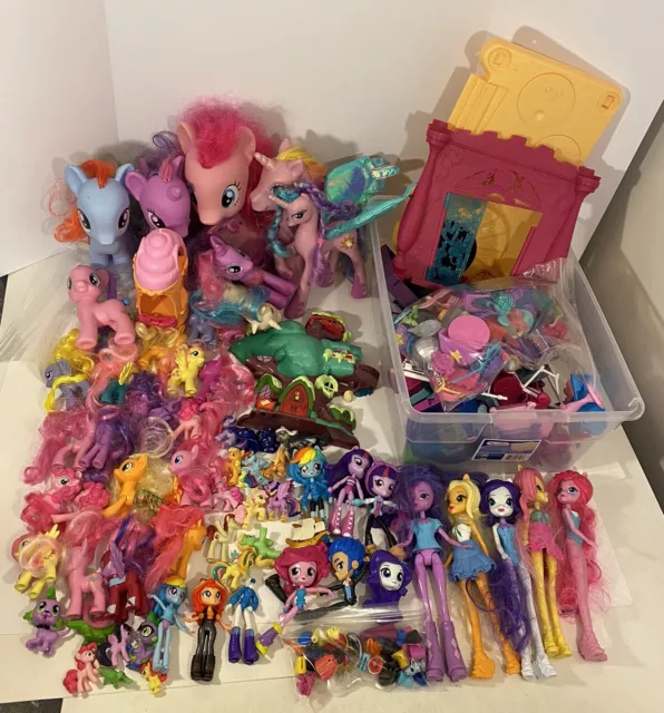 Huge My Little Pony MLP Mixed Toy Lot