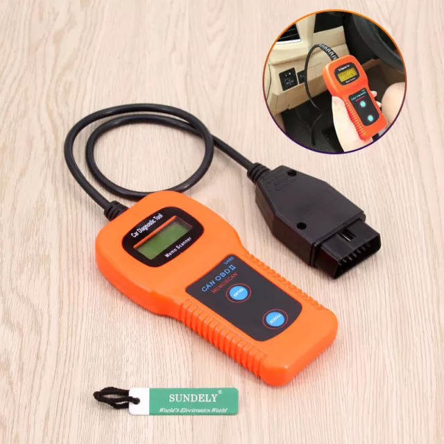 U480 Car Engine Auto Fault Code Reader OBD2 Scan Tool Diagnostic Scanner