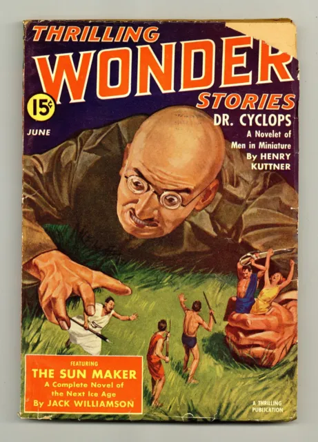 Thrilling Wonder Stories Pulp Jun 1940 Vol. 16 #3 GD/VG 3.0