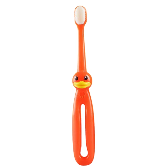 Teeth Care Brush Smooth Edge Hand-held Infant Soft Teeth Brush Unisex