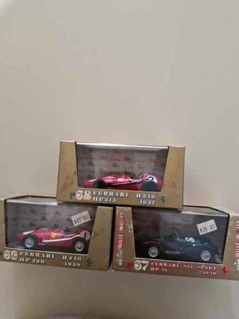 Brumm  Italy 1:43 Scale Diecast  Bulk lot 3 x Ferrari models