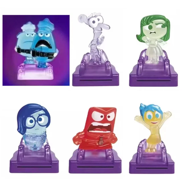 2024 MCDONALD'S INSIDE Out 2 Disney Pixar HAPPY MEAL TOYS Joy Disgust