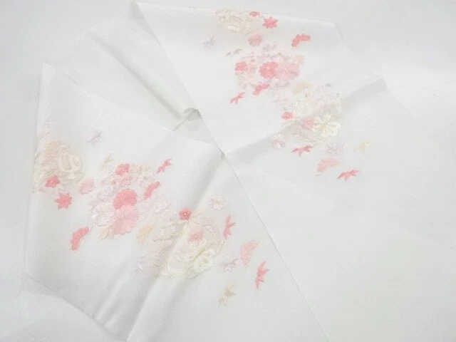 6186246: Japanese Kimono / Vintage Han-Eri / Embroidery / Shochikubai
