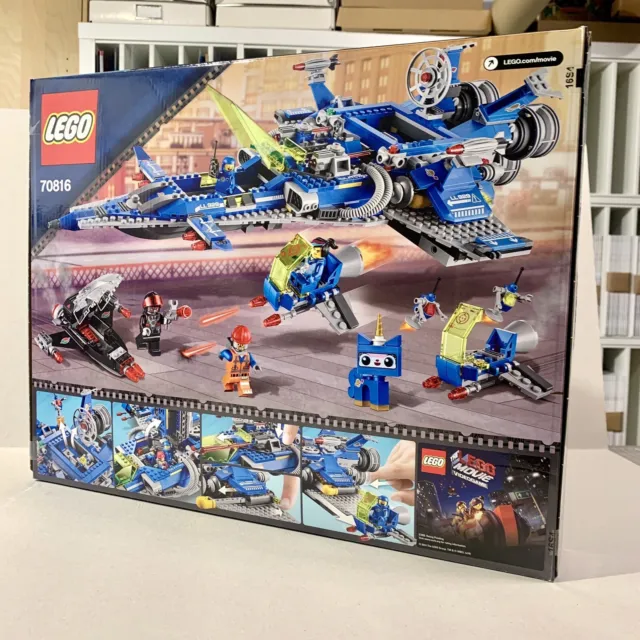 LEGO 70816 / NEW SEALED / box NEAR MINT! Benny‘s Spaceship / THE LEGO MOVIE Top! 2