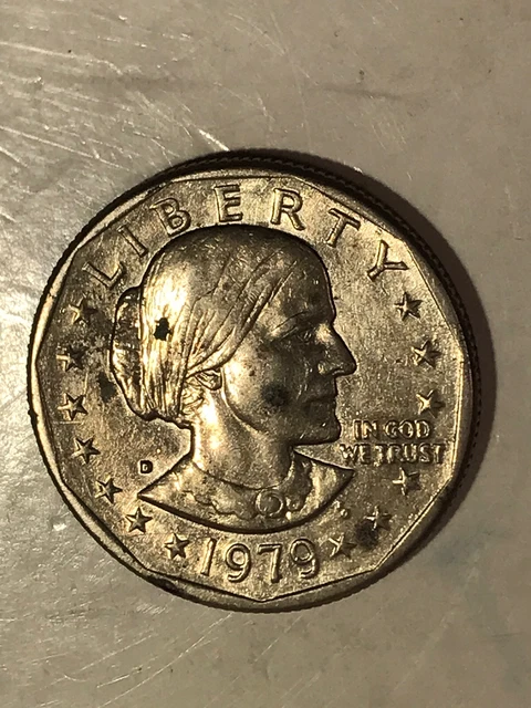 RARE 1979 D SUSAN B ANTHONY ONE DOLLAR LIBERTY COIN DENVER mint mark