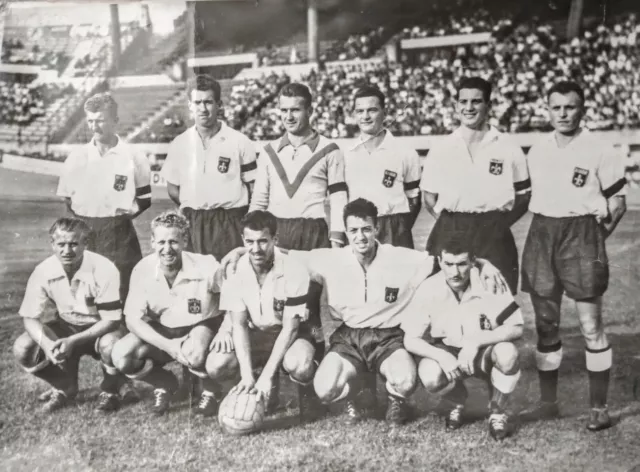photo  ancien  LOSC -LILLE  Equipe de Foot -  1950 - Football - tirage d' époque